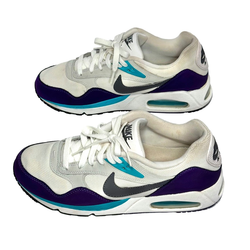 Nike Air Max Correlate Women's Size 10 White Purple Teal Sneakers 511417-153 - Picture 6 of 11